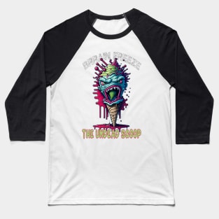 Brain freeze the undead scoop Baseball T-Shirt